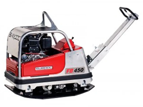 FB450. Fram og reversibel vibroplate 
